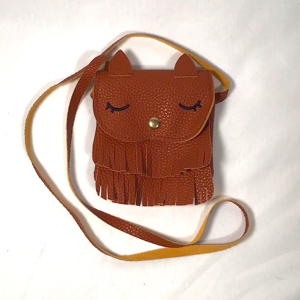 Brown Kitty Purse